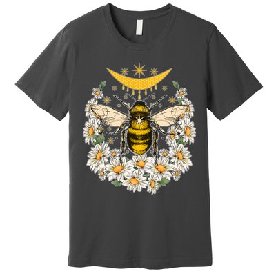 Vintage Daisy Honey Moon Bee Premium T-Shirt