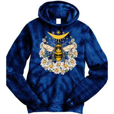 Vintage Daisy Honey Moon Bee Tie Dye Hoodie