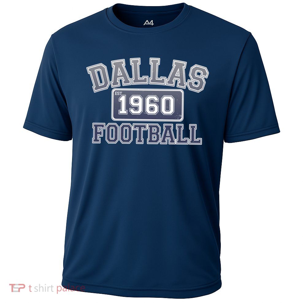Vintage Dallas Texas Football Est 1960 Performance Shirt