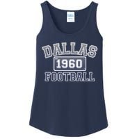 Vintage Dallas Texas Football Est 1960 Ladies Essential Tank