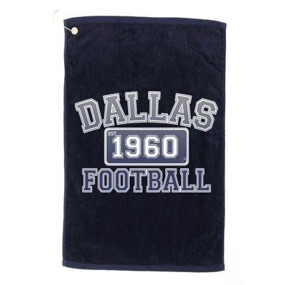 Vintage Dallas Texas Football Est 1960 Golf Towel
