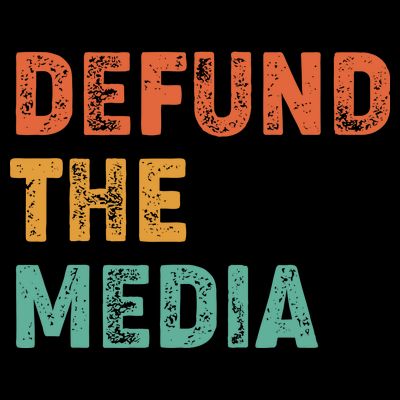 Vintage Defund The Media T-Shirt
