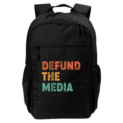 Vintage Defund The Media Backpack