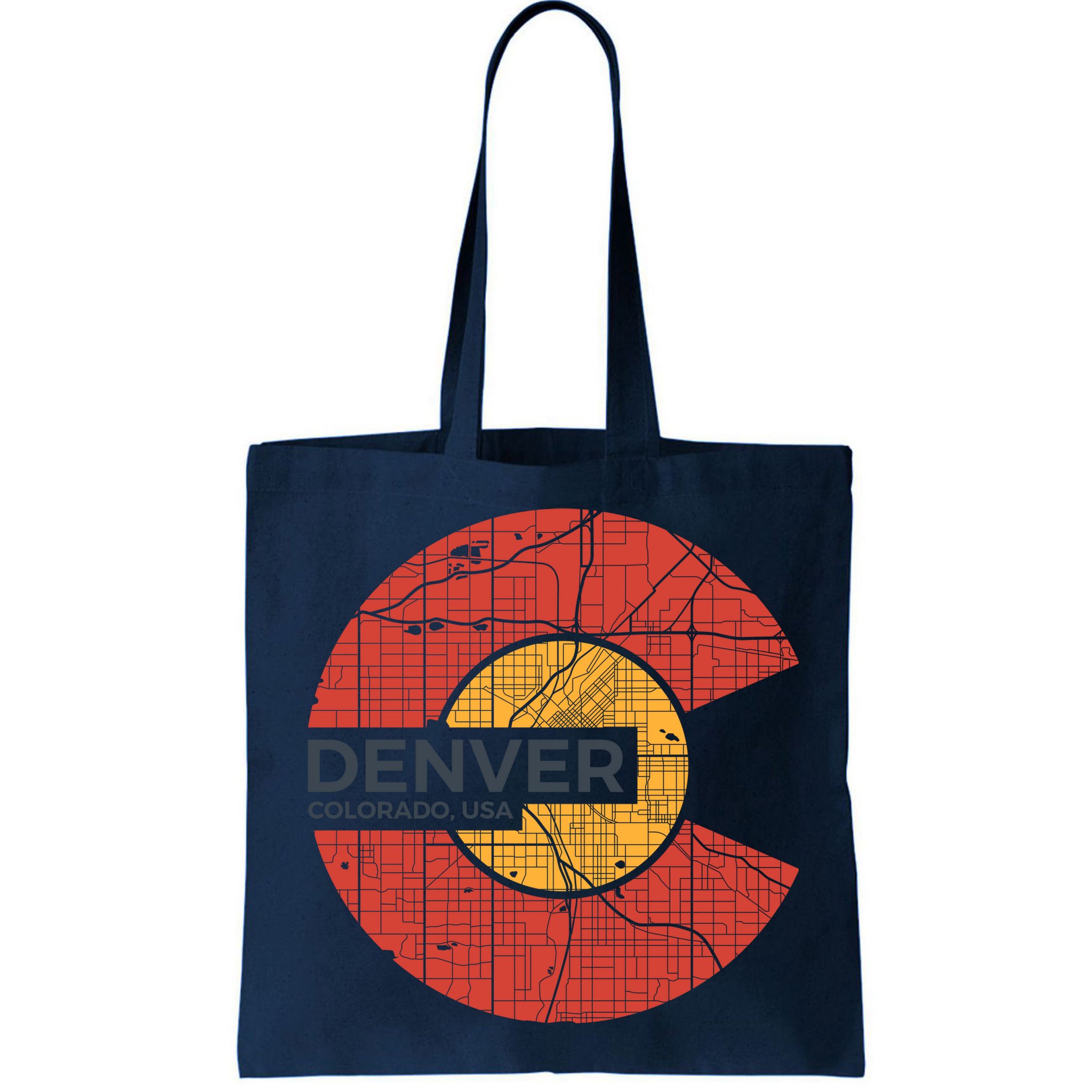 Vintage Denver Colorado Logo Bag