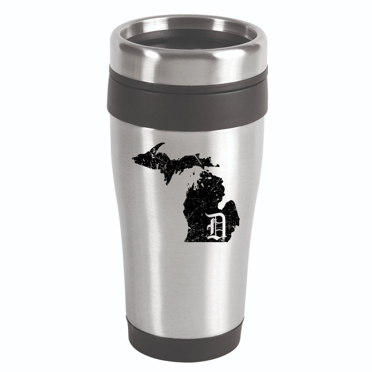 Vintage Detroit, Michigan Old English D 16oz Travel Tumbler