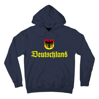 Vintage Deutschland German Logo Tall Hoodie