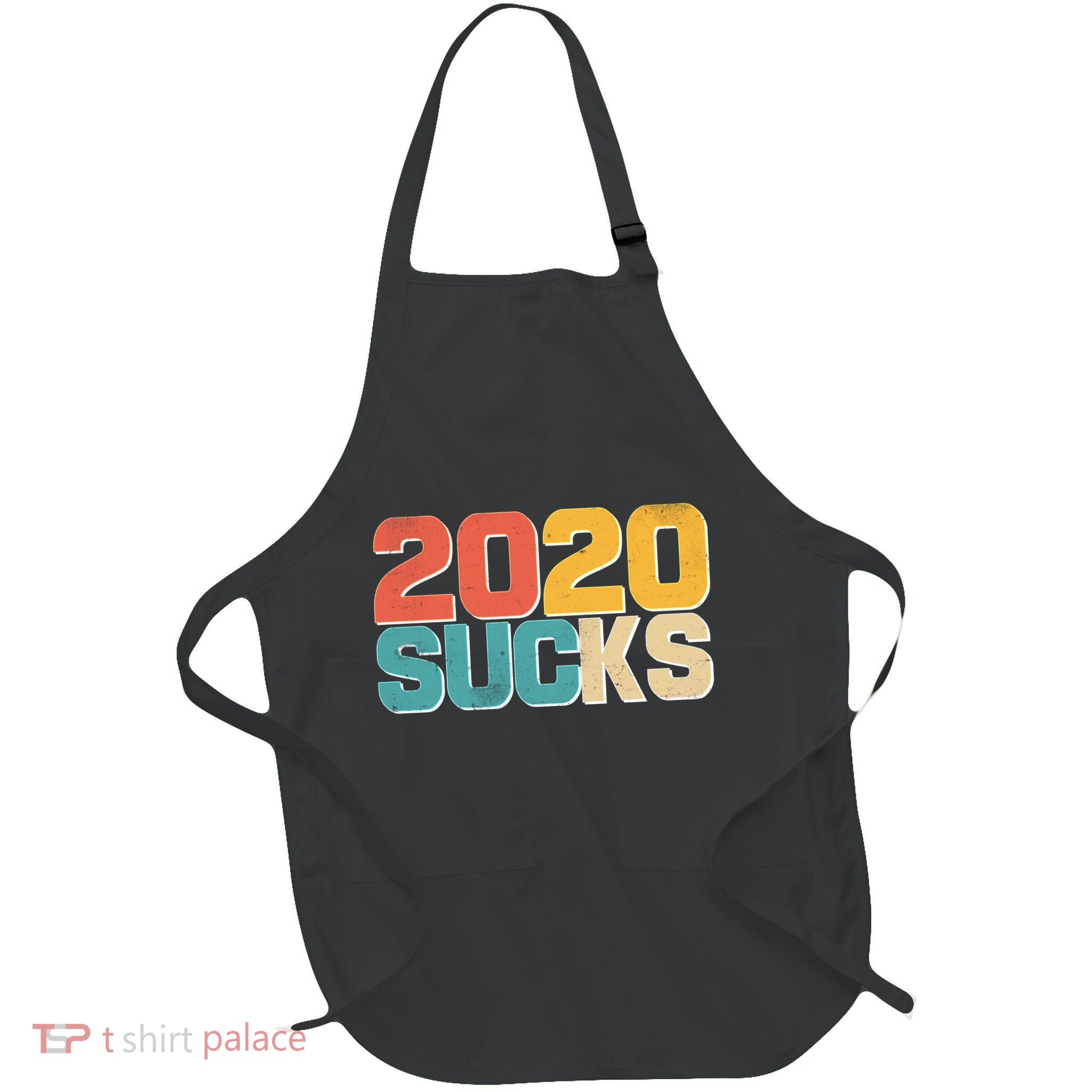 Vintage Distressed 2020 Sucks Apron