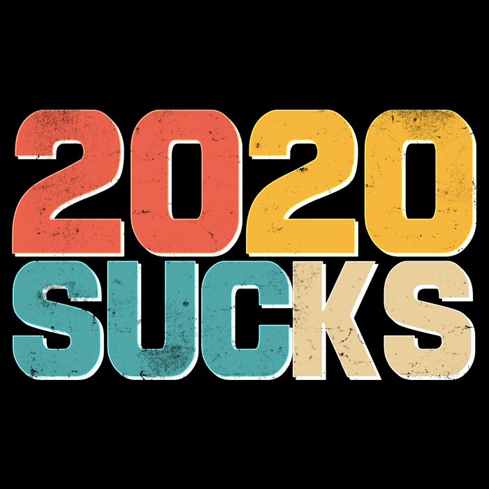 Vintage Distressed 2020 Sucks Apron