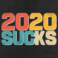 Vintage Distressed 2020 Sucks Beanie