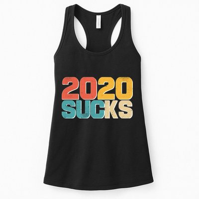 Vintage Distressed 2020 Sucks Womens Tank Top