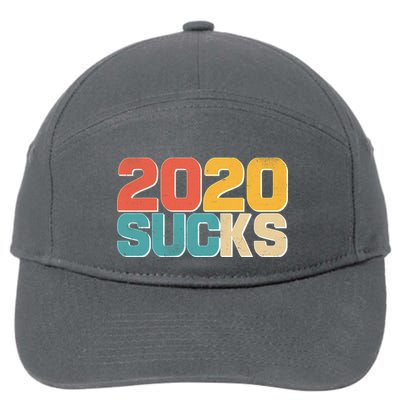 Vintage Distressed 2020 Sucks 7-Panel Snapback Hat