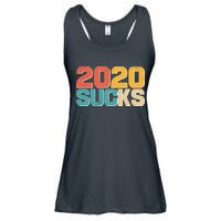 Vintage Distressed 2020 Sucks Ladies Essential Flowy Tank