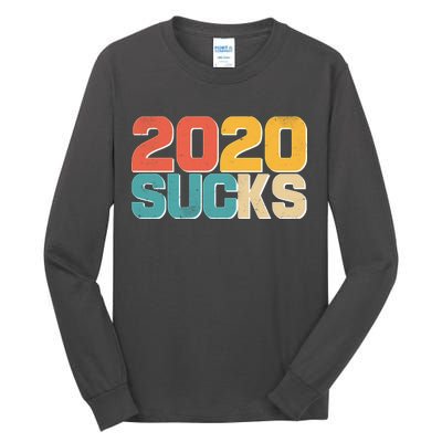 Vintage Distressed 2020 Sucks Tall Long Sleeve T-Shirt