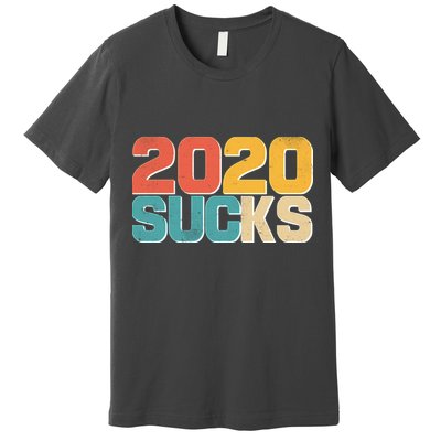 Vintage Distressed 2020 Sucks Premium T-Shirt