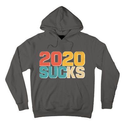 Vintage Distressed 2020 Sucks Tall Hoodie