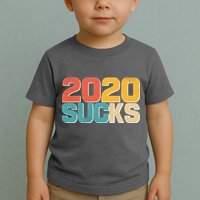 Vintage Distressed 2020 Sucks Toddler T-Shirt