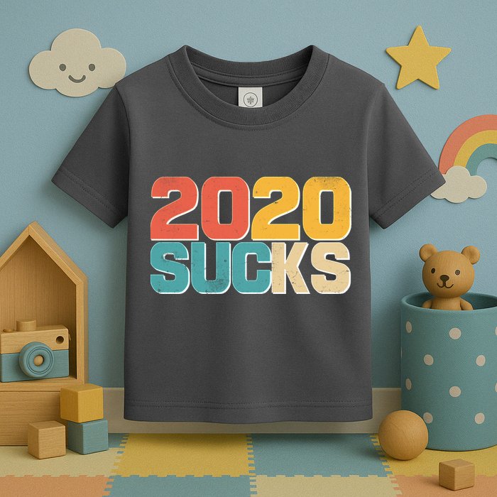 Vintage Distressed 2020 Sucks Toddler T-Shirt