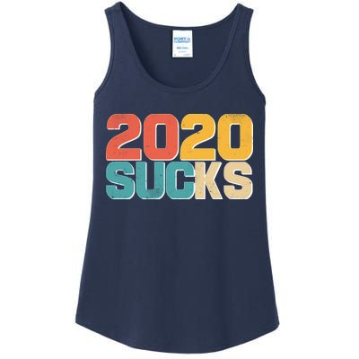 Vintage Distressed 2020 Sucks Ladies Essential Tank