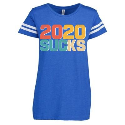 Vintage Distressed 2020 Sucks Enza Ladies Jersey Football T-Shirt