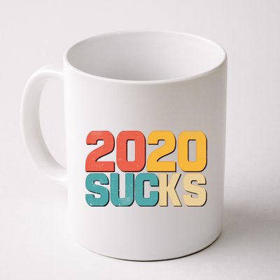 Vintage Distressed 2020 Sucks Coffee Mug