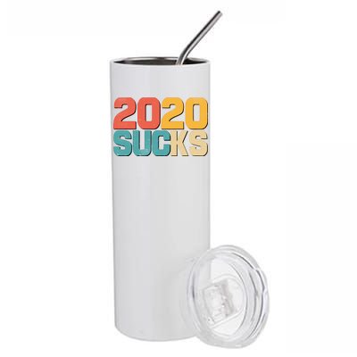 Vintage Distressed 2020 Sucks Stainless Steel Tumbler