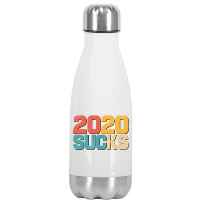 Vintage Distressed 2020 Sucks Stainless Steel Insulated Water Bottle