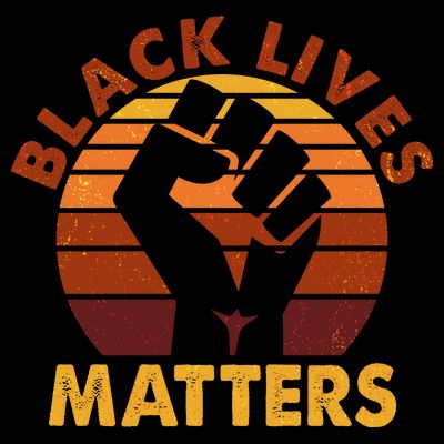 Vintage Distressed Black Lives Matter Fist T-Shirt