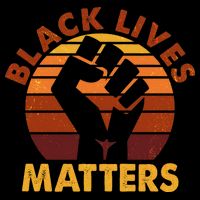 Vintage Distressed Black Lives Matter Fist Backpack