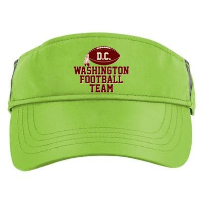 Vintage Distressed Washington DC Football Team Adult Drive Performance Visor