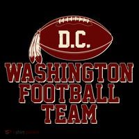 Vintage Distressed Washington DC Football Team Flatbill Hat