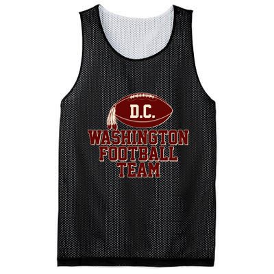 Vintage Distressed Washington DC Football Team Mesh Reversible Basketball Jersey Tank