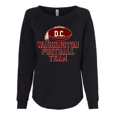 Vintage Distressed Washington DC Football Team Womens California Wash Sweatshirt