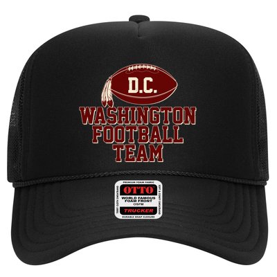 Vintage Distressed Washington DC Football Team Trucker Hat