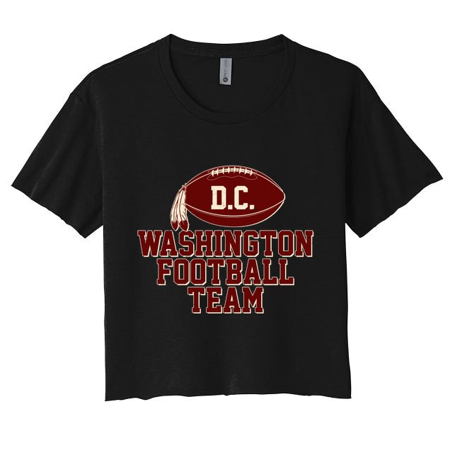 Vintage Distressed Washington DC Football Team Crop Top