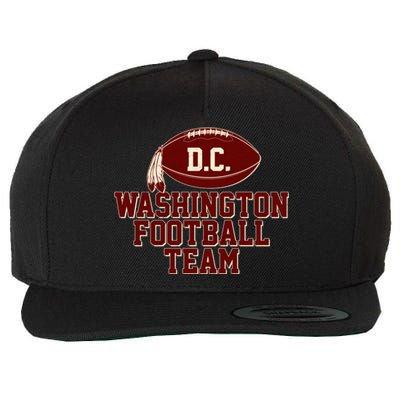 Vintage Distressed Washington DC Football Team Wool Snapback Cap