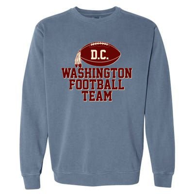 Vintage Distressed Washington DC Football Team Garment-Dyed Sweatshirt