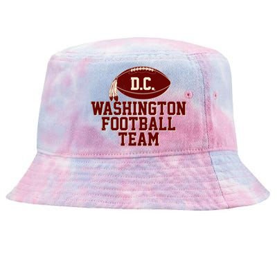 Vintage Distressed Washington DC Football Team Tie-Dyed Bucket Hat