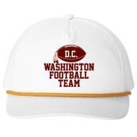 Vintage Distressed Washington DC Football Team Snapback Five-Panel Rope Hat