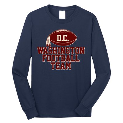 Vintage Distressed Washington DC Football Team Long Sleeve Shirt