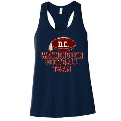 Vintage Distressed Washington DC Football Team Women's Racerback Tank