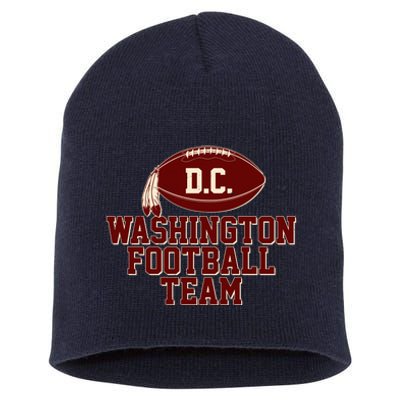 Vintage Distressed Washington DC Football Team Short Acrylic Beanie