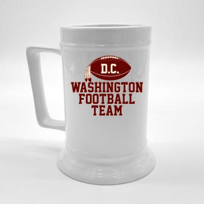 Vintage Distressed Washington DC Football Team Beer Stein