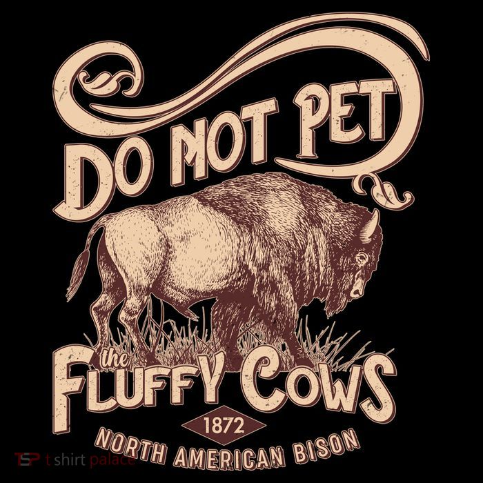 Vintage Do Not Pet The Fluffy Cows Sweatshirt