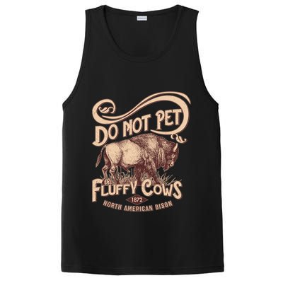 Vintage Do Not Pet The Fluffy Cows PosiCharge Competitor Tank