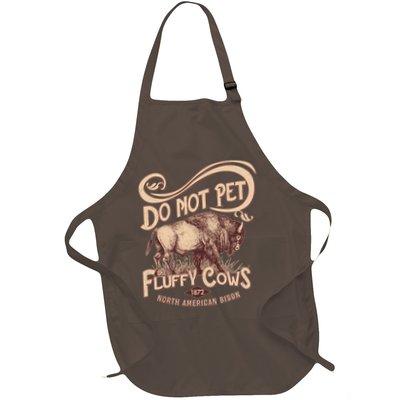 Vintage Do Not Pet The Fluffy Cows Apron