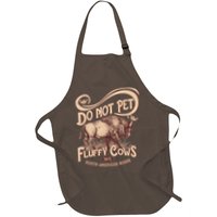 Vintage Do Not Pet The Fluffy Cows Apron
