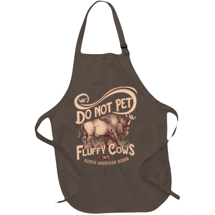 Vintage Do Not Pet The Fluffy Cows Apron