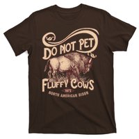 Vintage Do Not Pet The Fluffy Cows T-Shirt