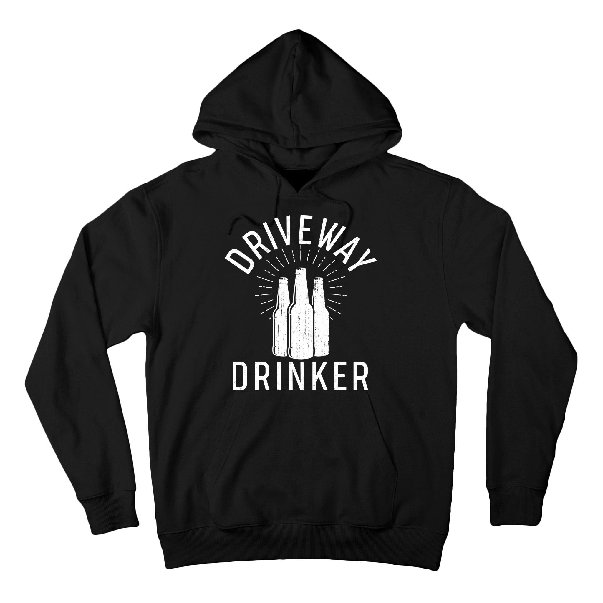 Vintage Driveway Drinker Tall Hoodie