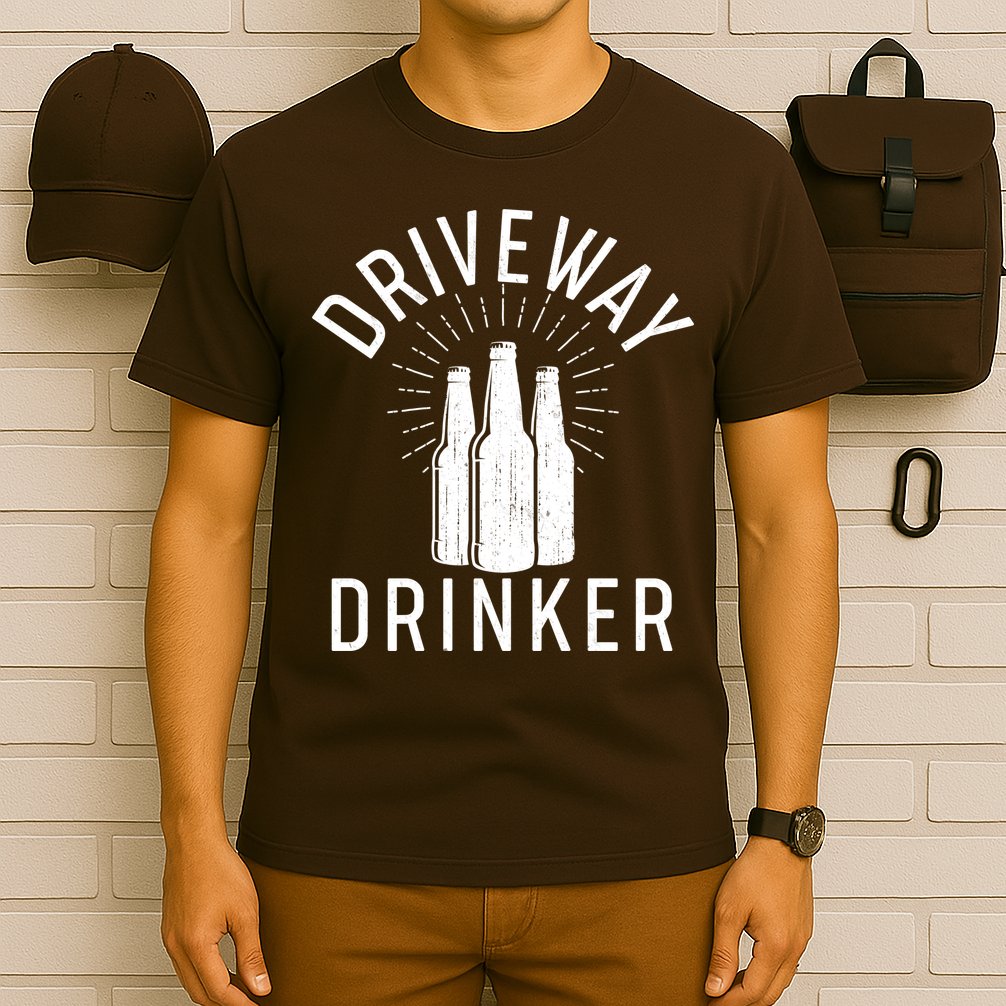 Vintage Driveway Drinker T-Shirt